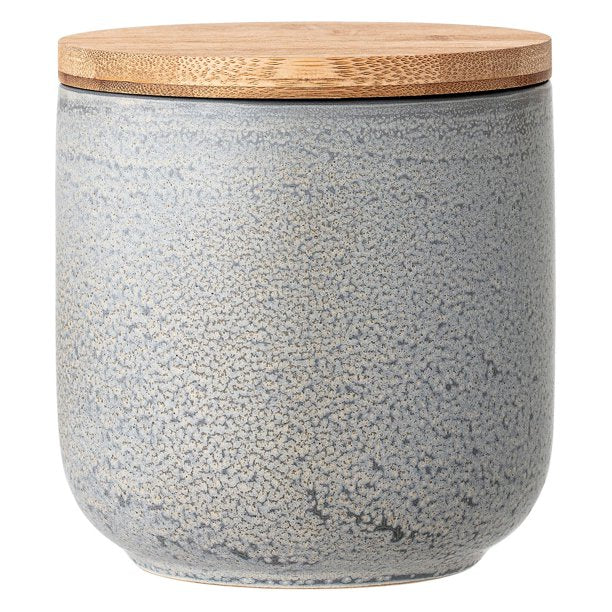 Med Bamboo Grey Canister