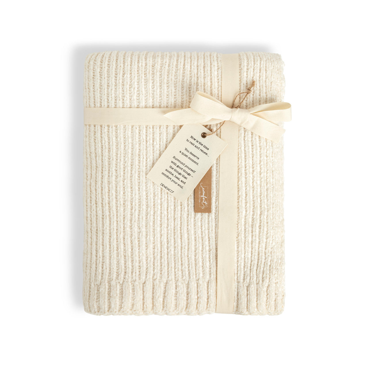 Throw Cream Chenille