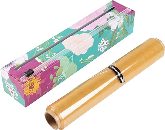 Spring Flowers Plastic Wrap