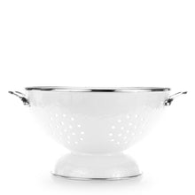 Load image into Gallery viewer, Enamel Colander - White